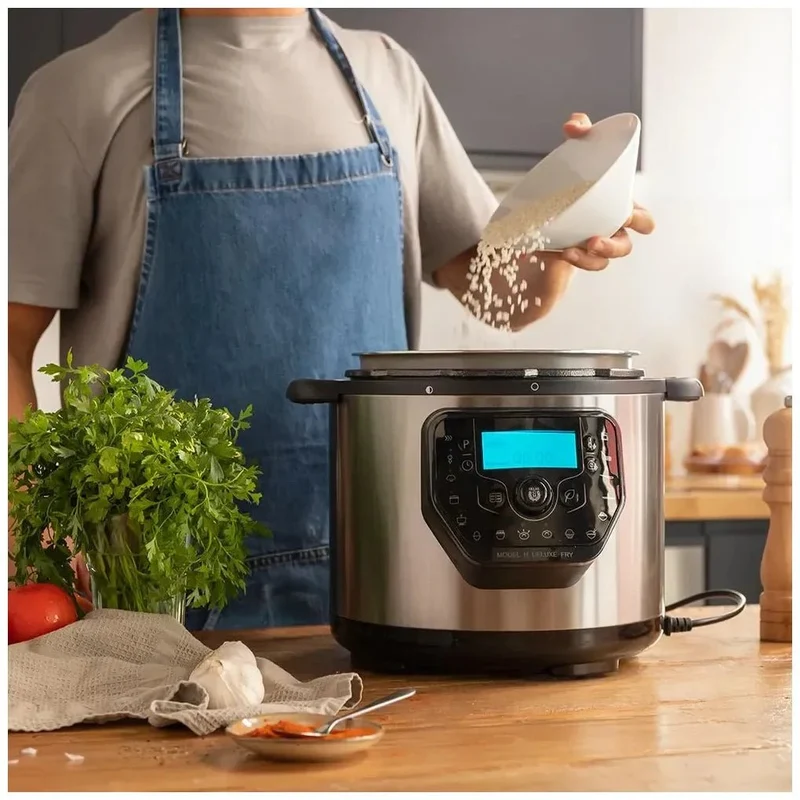 Olla GM H Deluxe Fry 6L: Innovación y Salud en tu Cocina con Freidora de Aire de Cecotec