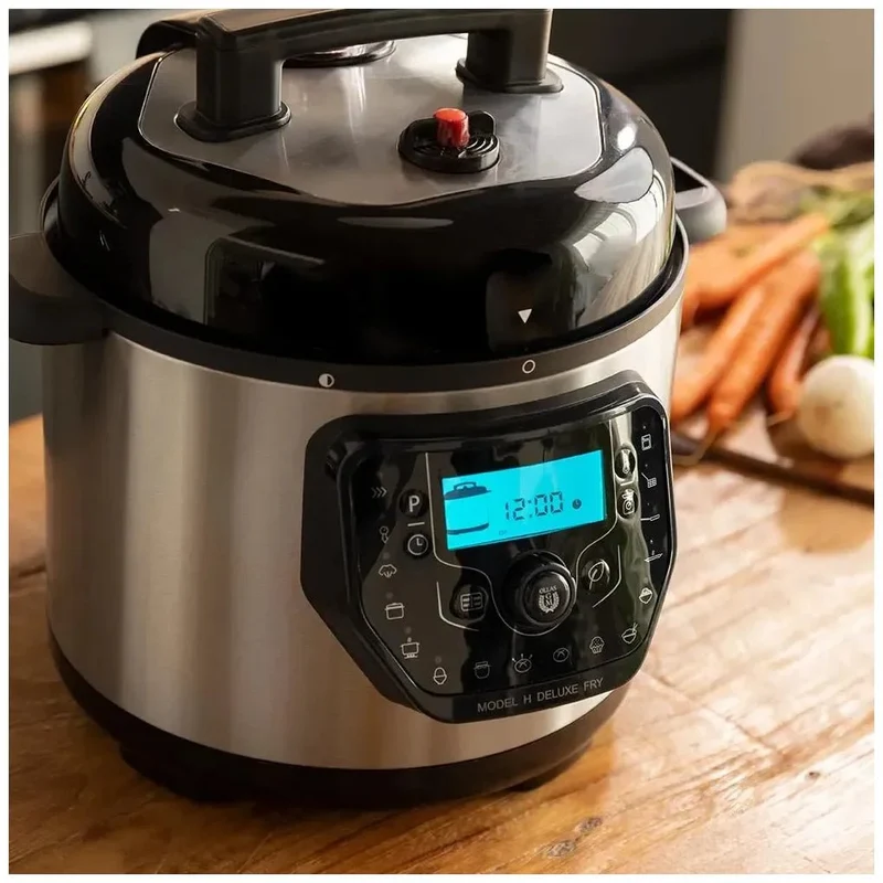 Olla GM H Deluxe Fry 6L: Innovación y Salud en tu Cocina con Freidora de Aire de Cecotec