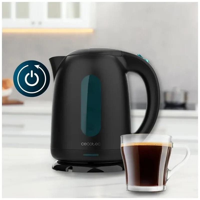 Hervidor de Agua 1.7L, Libre de BPA, 2200W, Rápido y Seguro con Filtro Antical de Cecotec