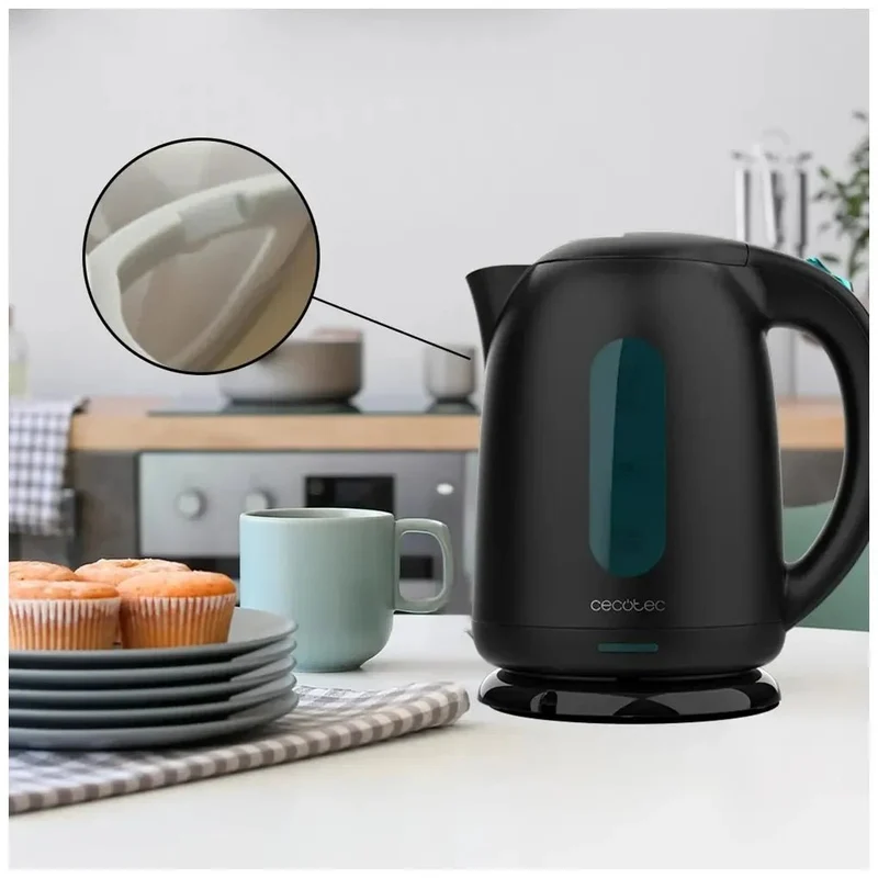 Hervidor de Agua 1.7L, Libre de BPA, 2200W, Rápido y Seguro con Filtro Antical de Cecotec