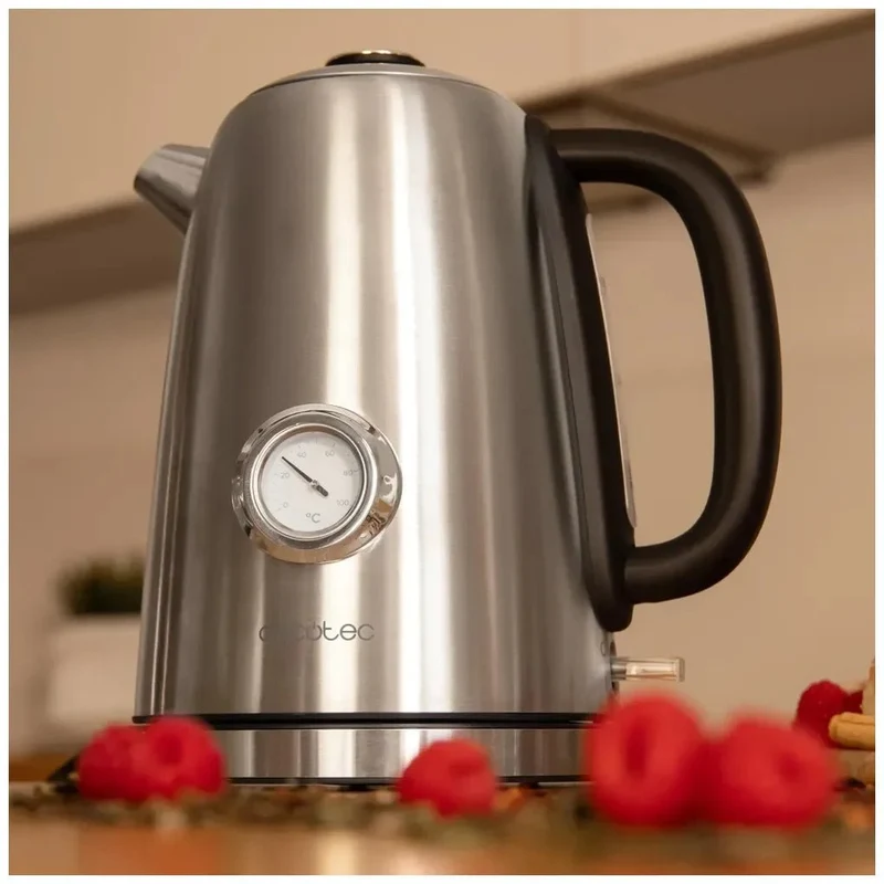 Hervidor de Agua Vintage 1.7L: Rápido, Seguro y Elegante con 2200W de Cecotec