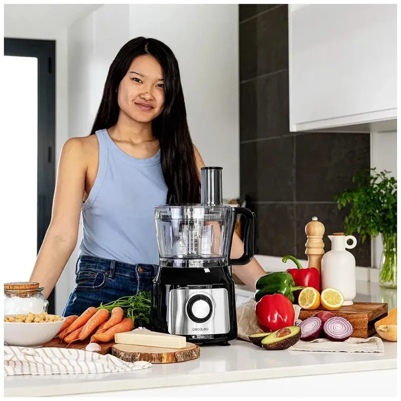Procesador de Alimentos 1000W: Versatilidad y Potencia para tu Cocina de Cecotec