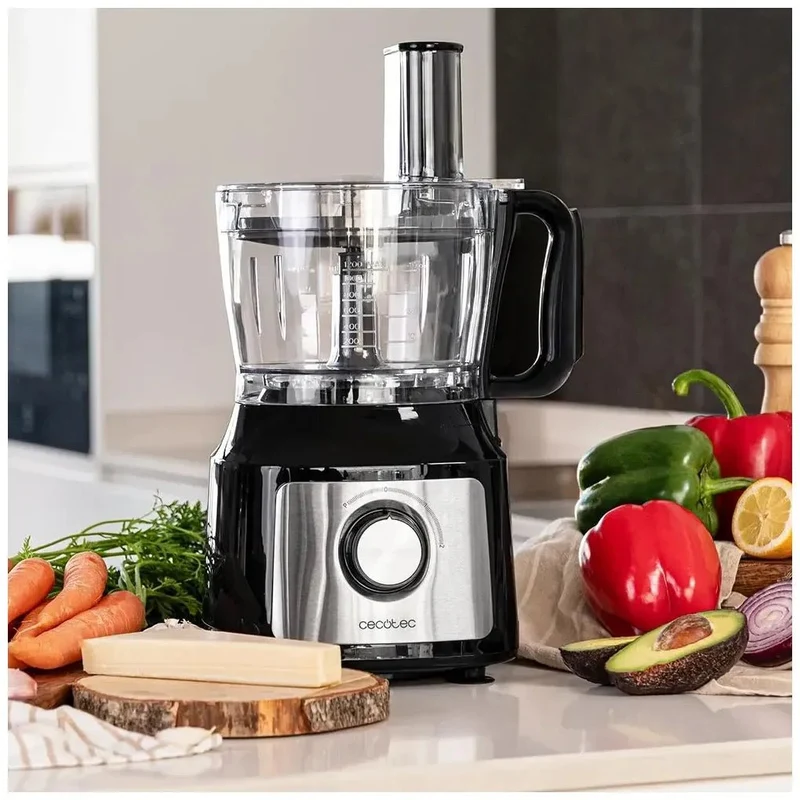 Procesador de Alimentos 1000W: Versatilidad y Potencia para tu Cocina de Cecotec