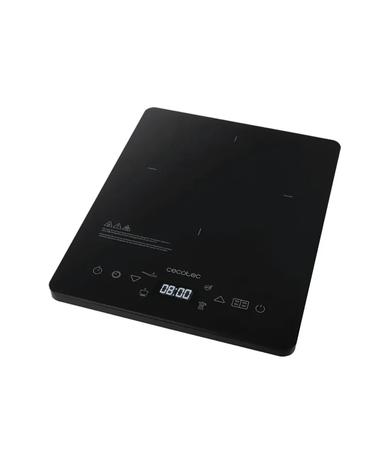 Placa de Inducción Portátil 2000W Full Crystal Onyx: Eficiencia y Elegancia en Cocina de Cecotec