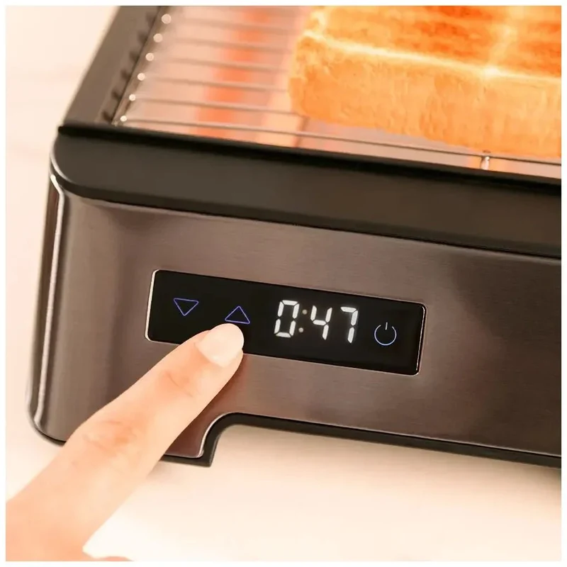 Tostador Horizontal NiceSlice Touch: Eficiencia y Estilo para Pan y Bollería de Cecotec