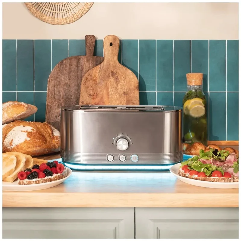 Tostador Shine&Toast: Eficiencia y Estilo con 7 Niveles y Acero Inoxidable de Cecotec