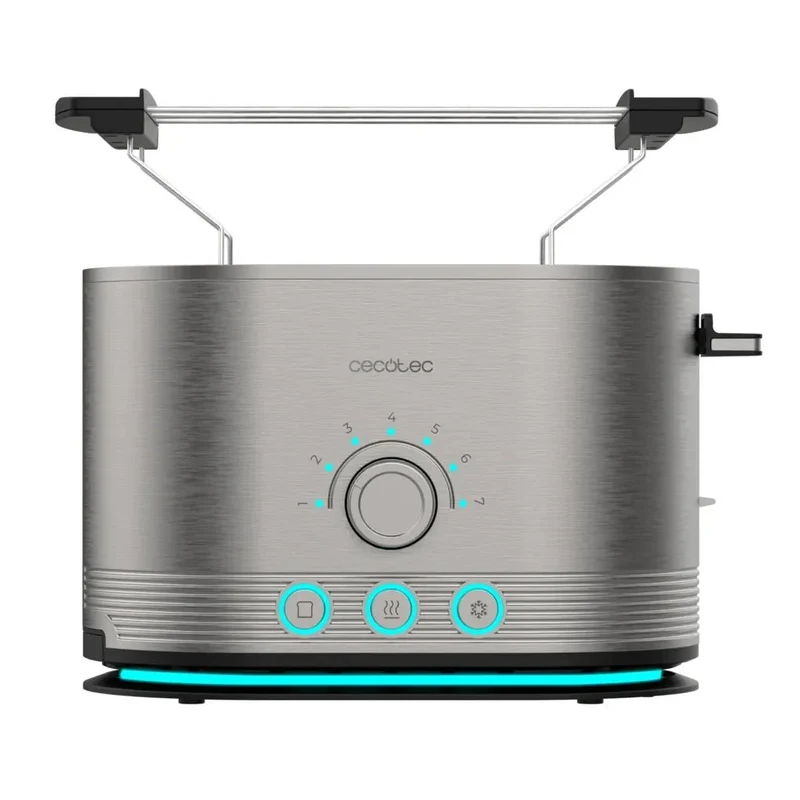 Tostador Shine&Toast Double: Eficiencia y Estilo en Acero Inoxidable para tu Cocina de Cecotec