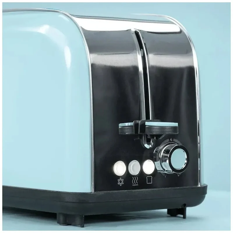 Tostador Vertical de Acero Inoxidable 850W con Ranura Ancha y Funciones Avanzadas de Cecotec