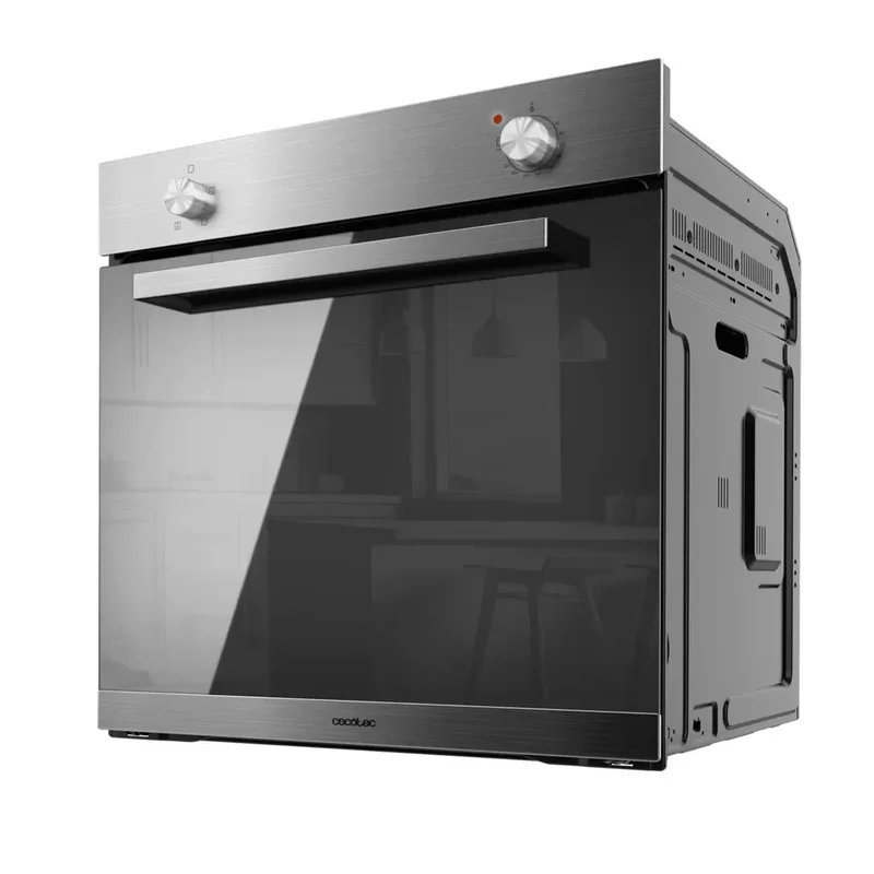 Horno Integrado de 77L con Vapor y Clase A de Eficiencia Energética de Cecotec