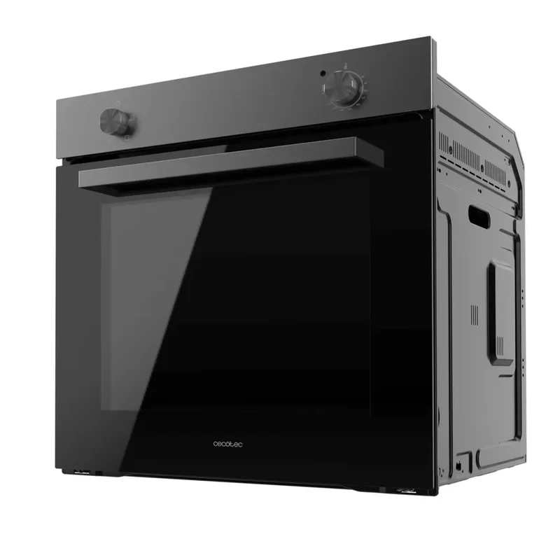 Horno Integrado de 77L con Función de Vapor y Eficiencia Energética Clase A de Cecotec