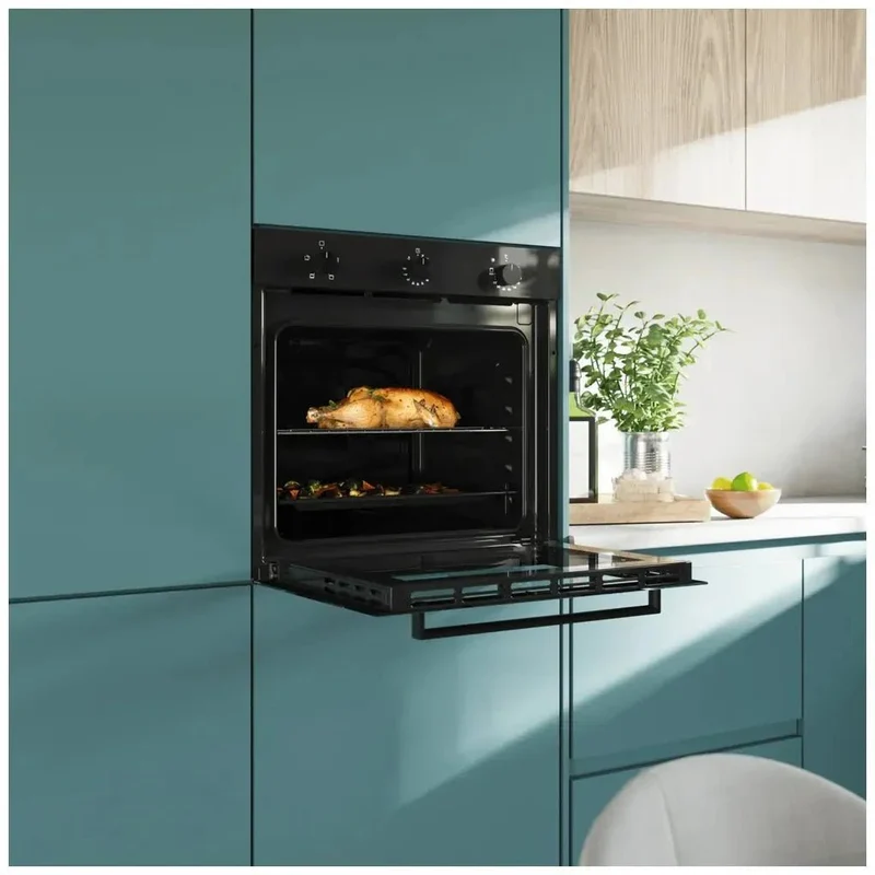Horno Integrable 77L con Vapor, Triple Cristal y Eficiencia Energética A de Cecotec