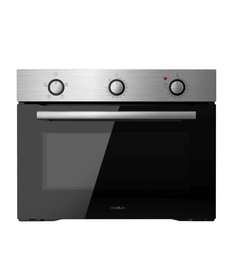Horno Integrable Inoxidable con Vapor y Eficiencia Energética para Cocinas Modernas de Cecotec
