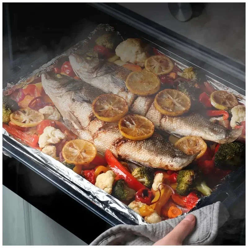 Horno Integrable Inoxidable con Vapor y Eficiencia Energética para Cocinas Modernas de Cecotec
