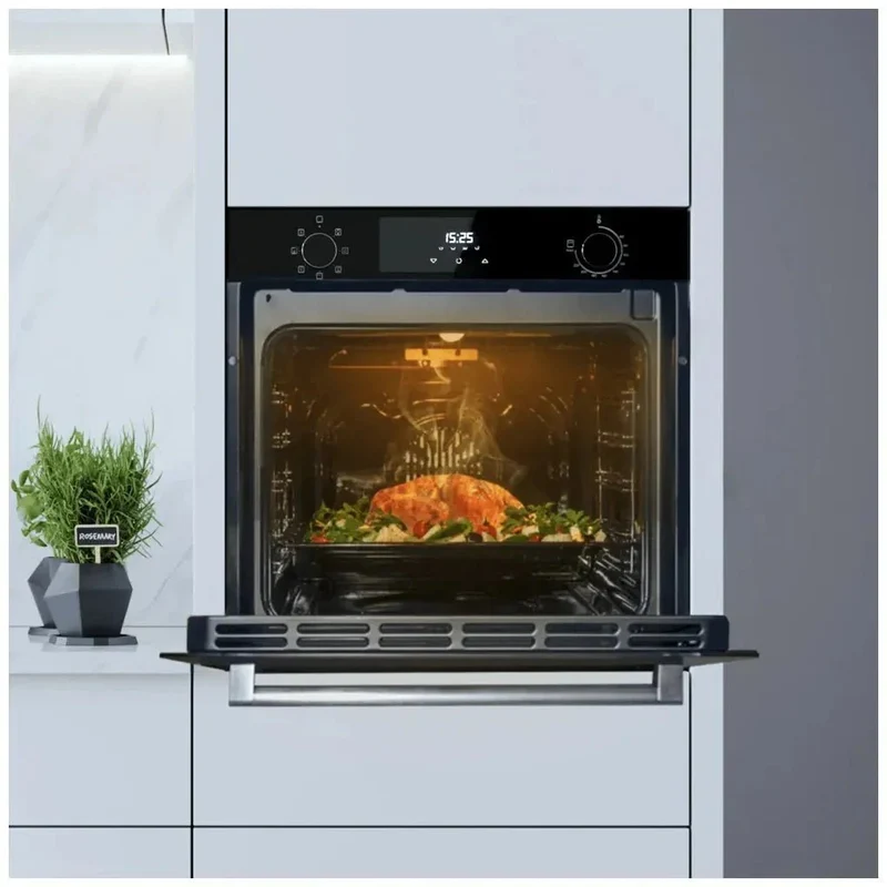 Horno Multifuncional de 72L con Vapor y Alta Eficiencia Energética Clase A de Cecotec para Integrar en tu Cocina de Cecotec