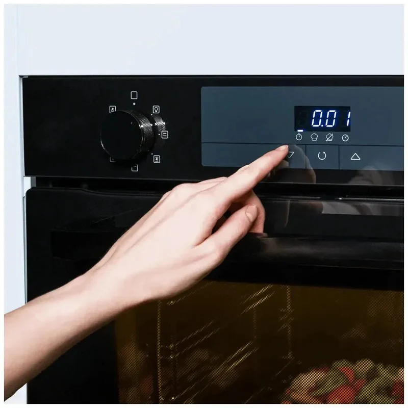 Horno Multifuncional de 72L con Vapor y Alta Eficiencia Energética Clase A de Cecotec para Integrar en tu Cocina de Cecotec