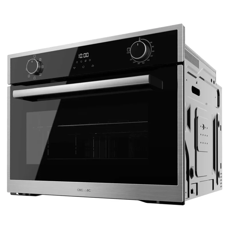 Horno Integrable 53L con Vapor y Grill, Eficiencia Energética A, 2600W de Cecotec