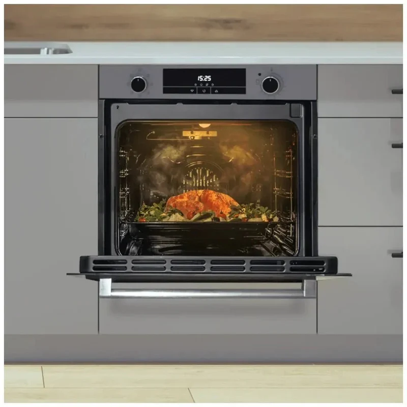 Horno Integrable Multifuncional de 72L con Vapor y Eficiencia Energética Clase A de Cecotec