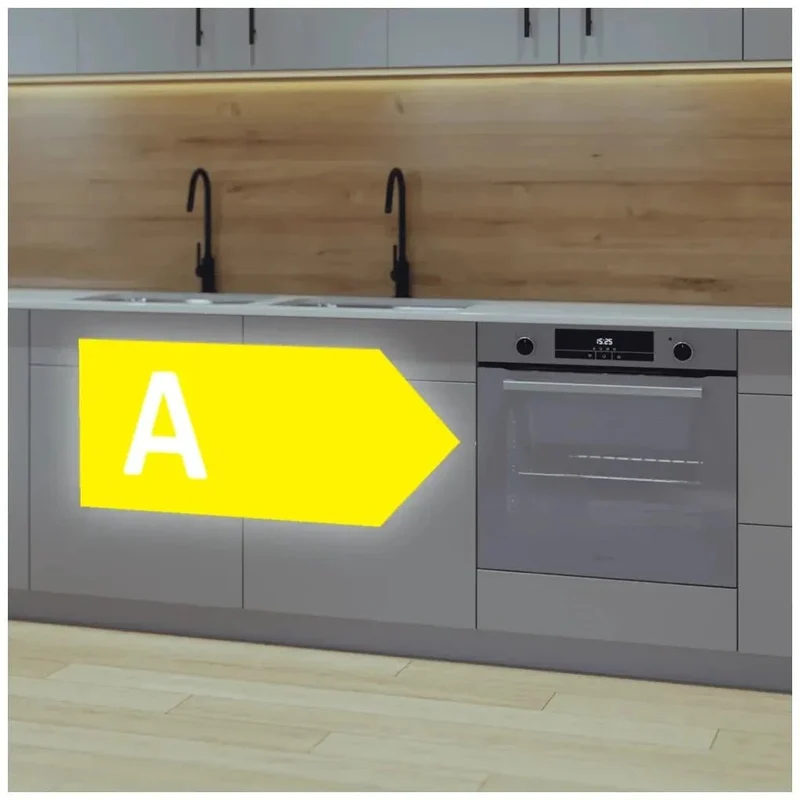 Horno Integrable Multifuncional de 72L con Vapor y Eficiencia Energética Clase A de Cecotec