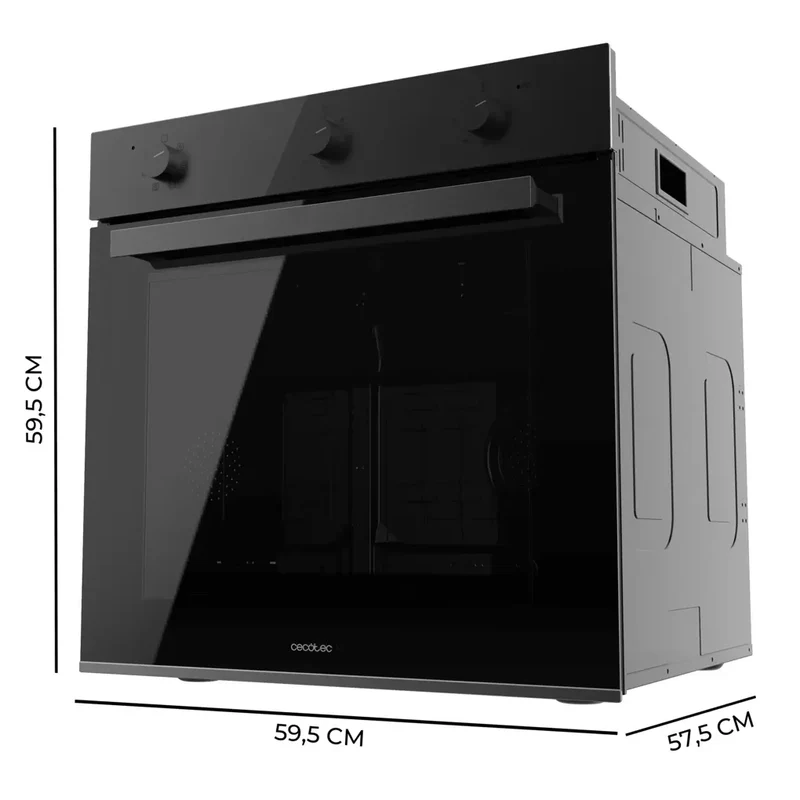 Horno Multifuncional de Integración 70L con Vapor y Eficiencia Energética Clase A de Cecotec