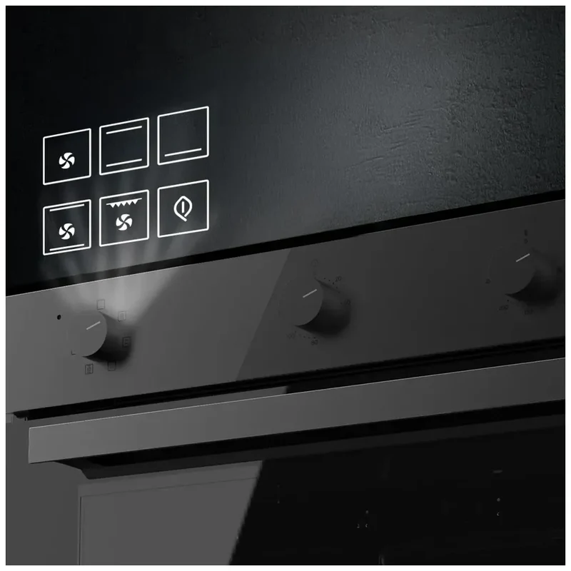 Horno Multifuncional de Integración 70L con Vapor y Eficiencia Energética Clase A de Cecotec