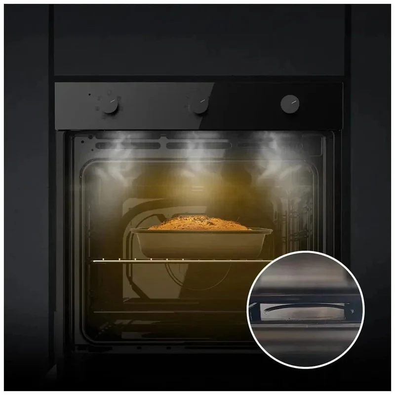 Horno Multifuncional de Integración 70L con Vapor y Eficiencia Energética Clase A de Cecotec