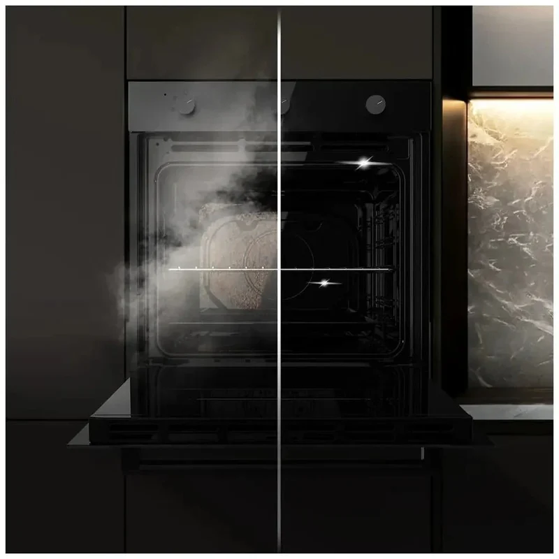 Horno Multifuncional de Integración 70L con Vapor y Eficiencia Energética Clase A de Cecotec