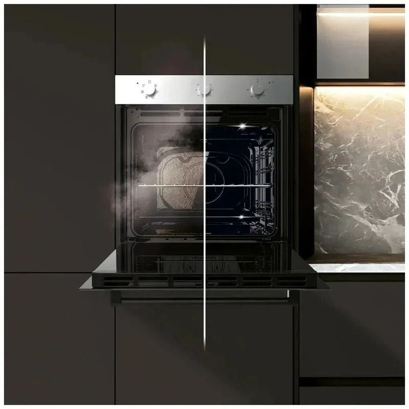 Horno Multifuncional Integrado de 70L con Vapor y Eficiencia Energética Clase A de Cecotec