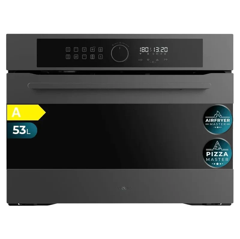 Horno Integrable Airfryer 53L: Cocina Saludable con 11 Funciones y Eficiencia A de Cecotec