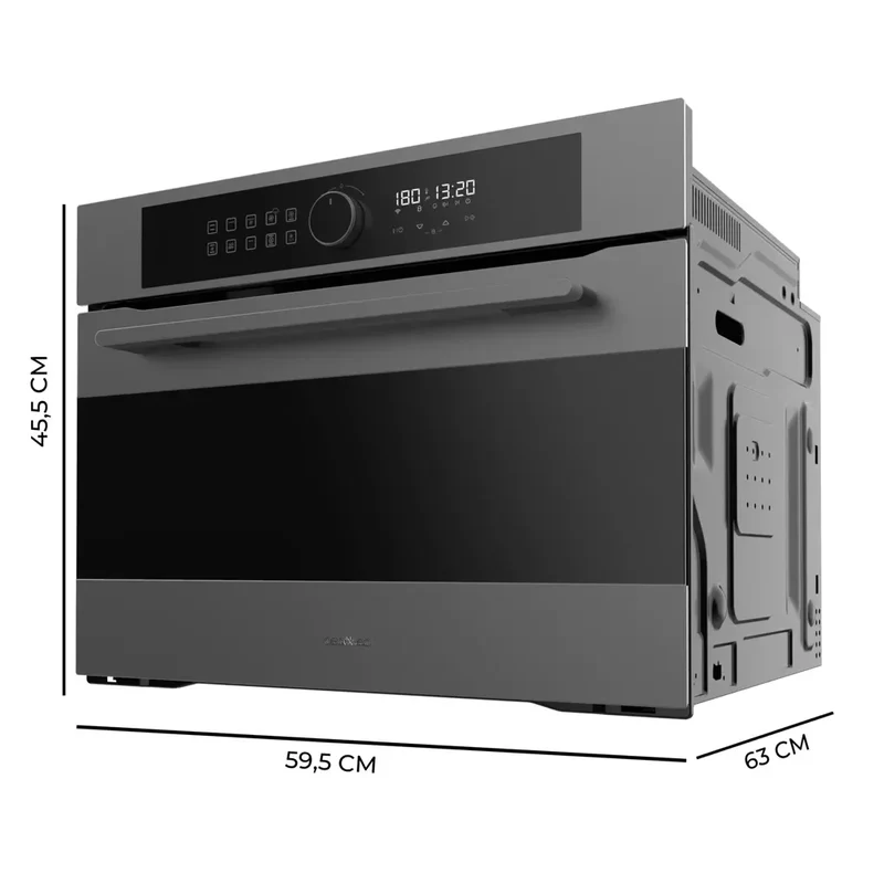 Horno Integrable Airfryer 53L: Cocina Saludable con 11 Funciones y Eficiencia A de Cecotec