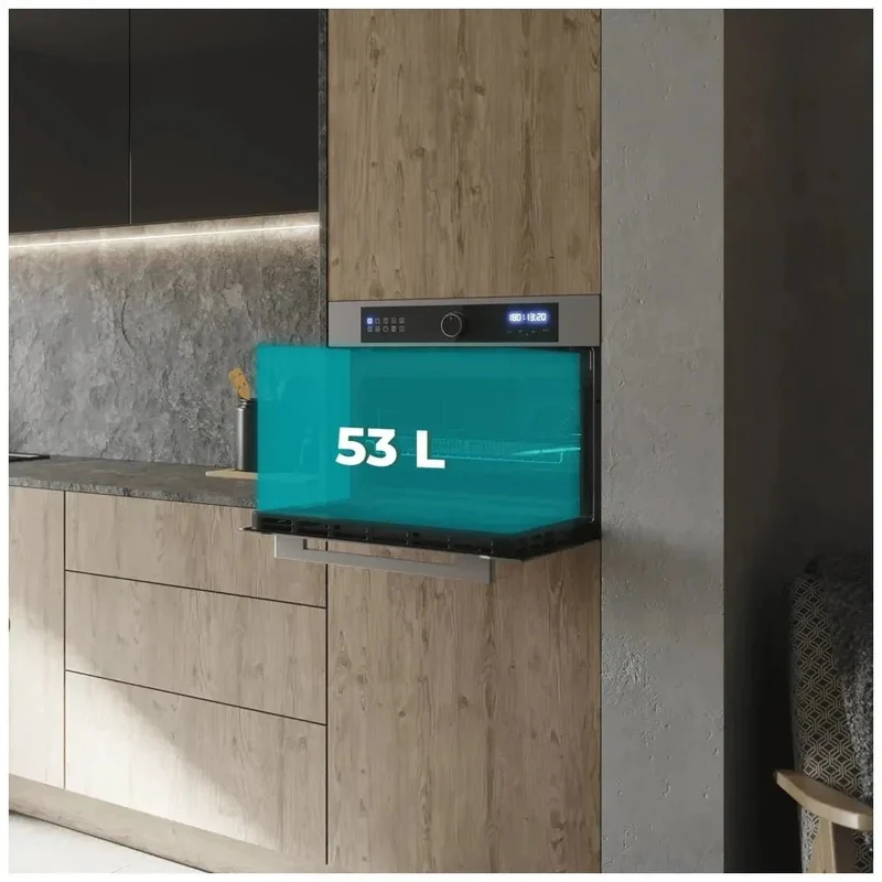 Horno Integrable Airfryer 53L: Cocina Saludable con 11 Funciones y Eficiencia A de Cecotec