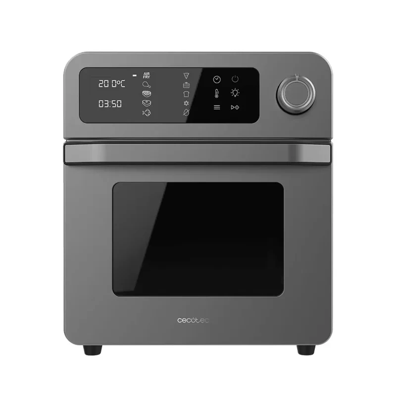 Horno Freidora de Aire 15L con Pantalla Táctil y 10 Menús Preestablecidos de Cecotec