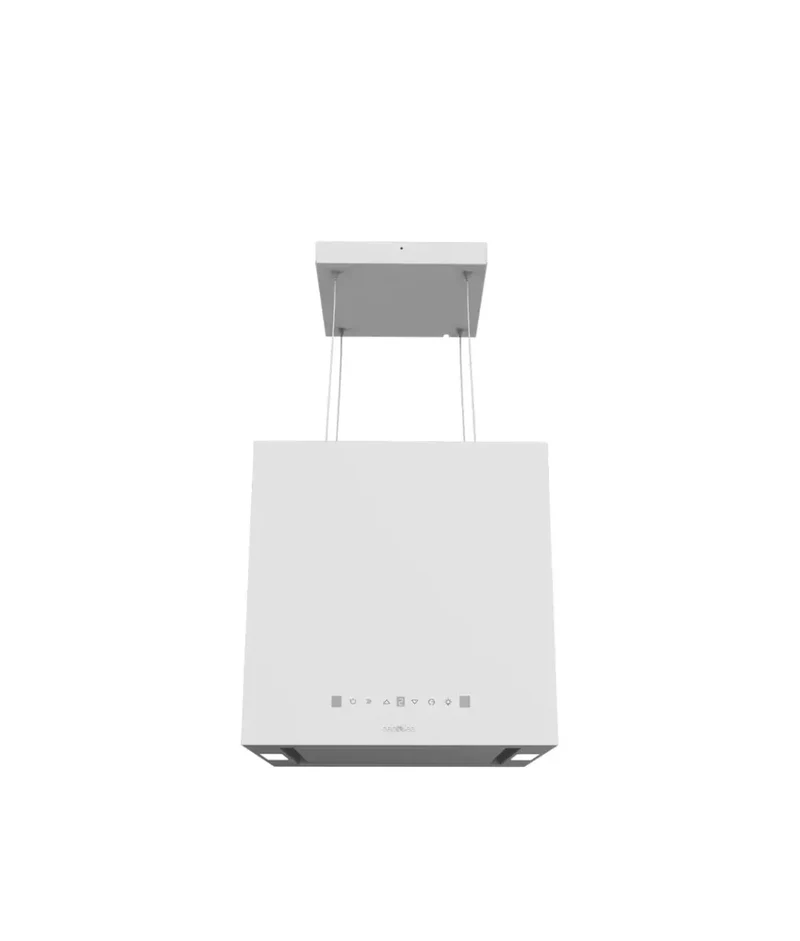 Campana Extractora Blanca 44cm A++ con Control Táctil y Succión 800m3/h de Cecotec