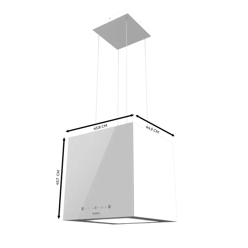 Campana Extractora Bolero Flux: Elegancia y Potencia con Control Táctil y LED de Cecotec
