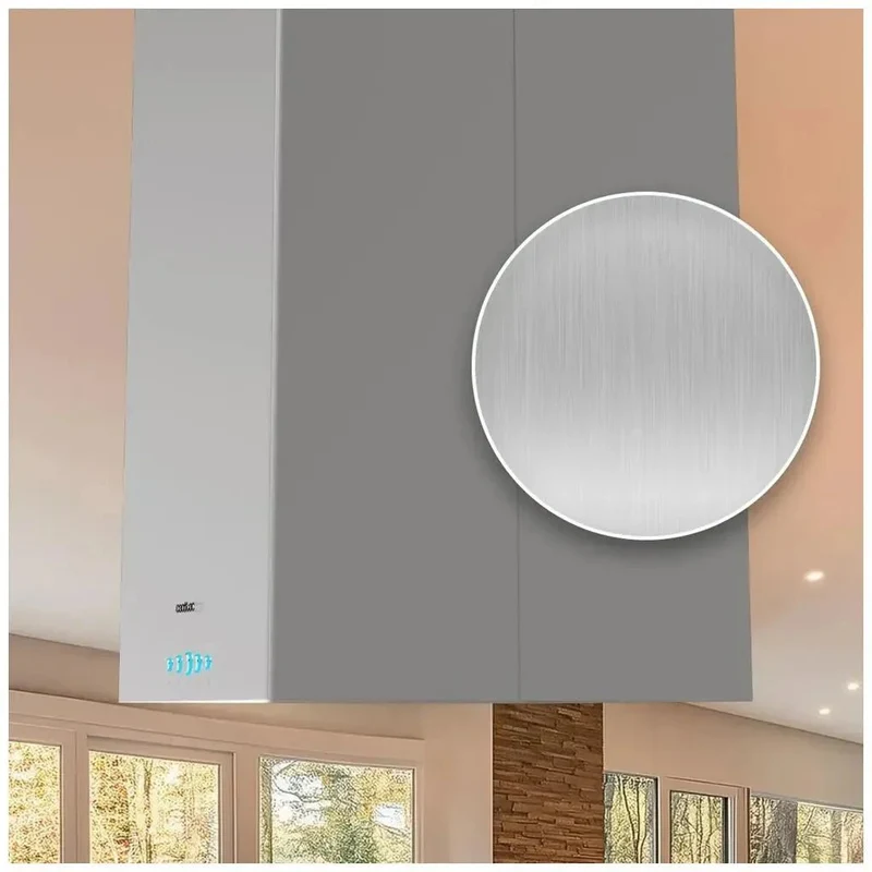 Campana Extractora Inoxidable A++ de 38cm con Succión 800m3/h y Filtros de Carbono de Cecotec