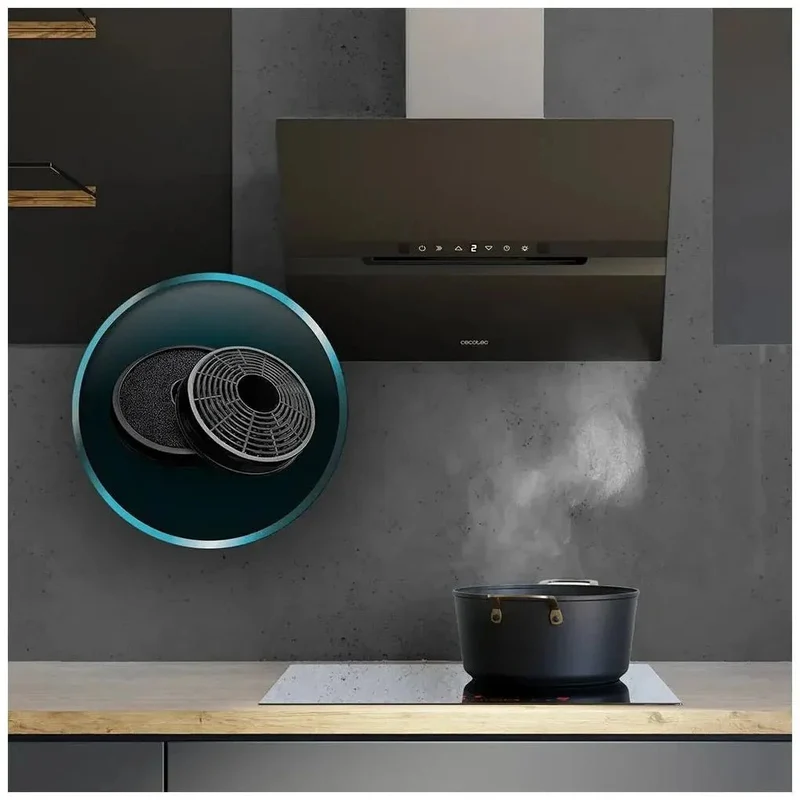 Campana Extractora Bolero Flux DT 60cm: Elegancia, Potencia y Eficiencia A++ de Cecotec