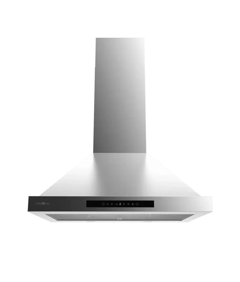 Campana Extractora Inoxidable 60cm A++ con Control Táctil y Succión 550m3/h de Cecotec