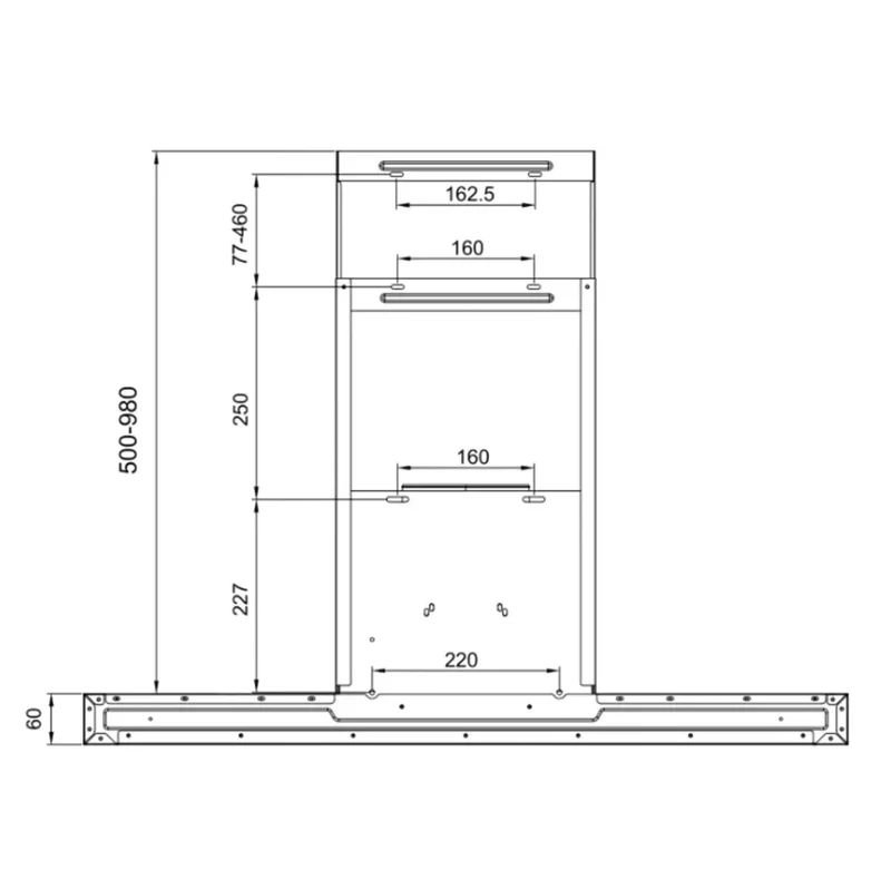 Campana Extractora 90cm Cristal Negro, Succión 550m3/h, A++, Control Táctil y Gestual de Cecotec