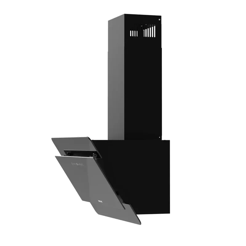 Campana Extractora de 60 cm en Cristal Oscuro, Capacidad de Succión 800 m³/h, Eficiencia A++, Con Control Táctil y Gestual de Cecotec