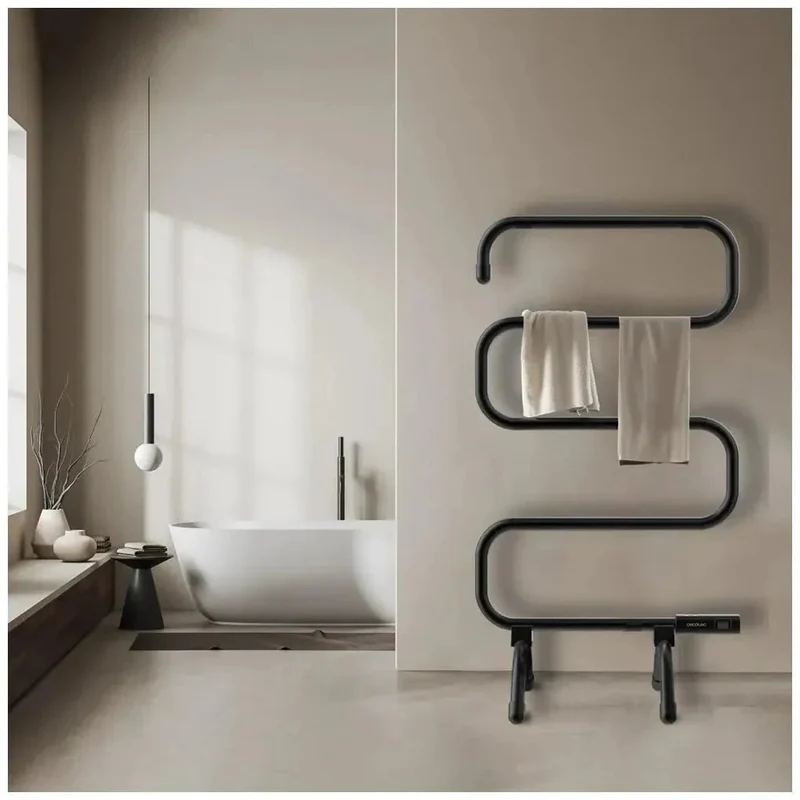 Toallero Eléctrico ReadyWarm 5000: Calor Rápido y Diseño Moderno para tu Baño de Cecotec