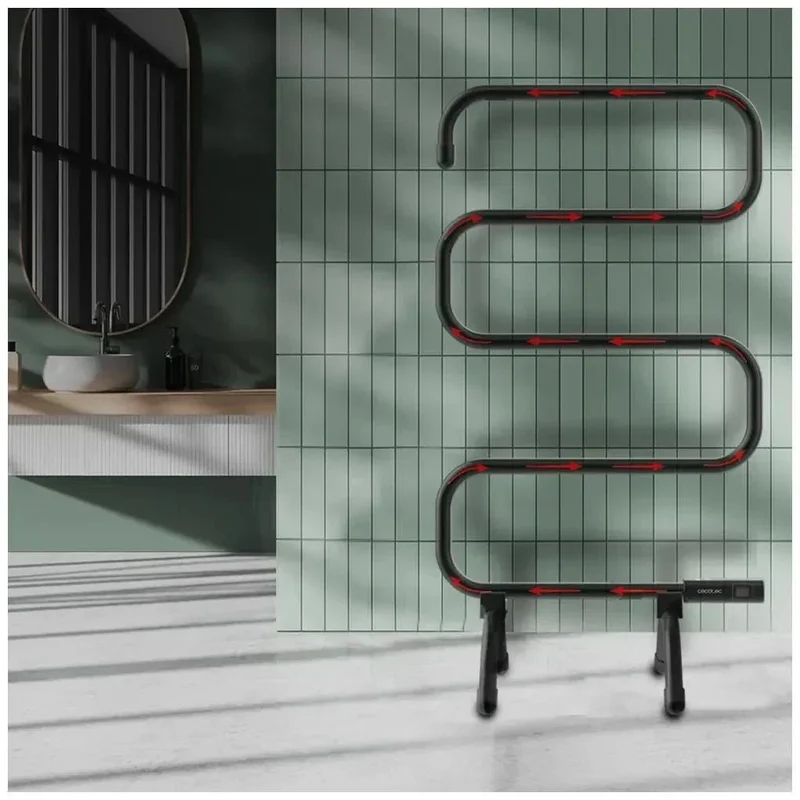 Toallero Eléctrico ReadyWarm 5000: Calor Rápido y Diseño Moderno para tu Baño de Cecotec