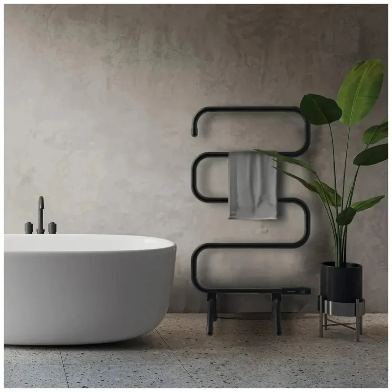 Toallero Eléctrico ReadyWarm 5000: Calor Rápido y Diseño Moderno para tu Baño de Cecotec
