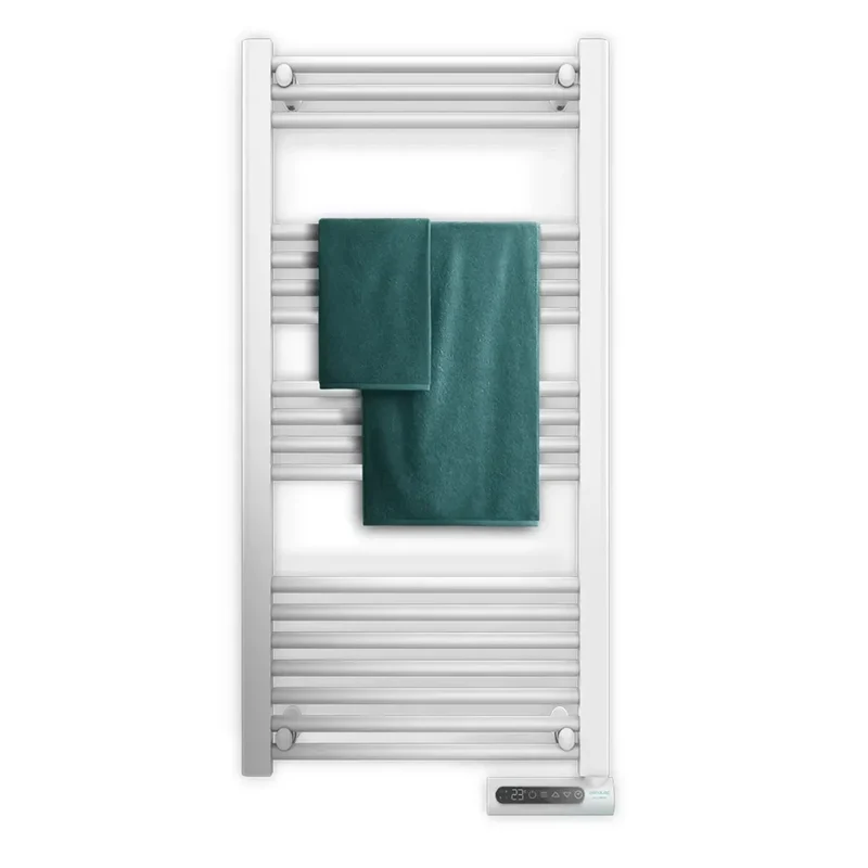 Toallero Eléctrico Inteligente 750W con Pantalla LED y Seguridad IP24 de Cecotec