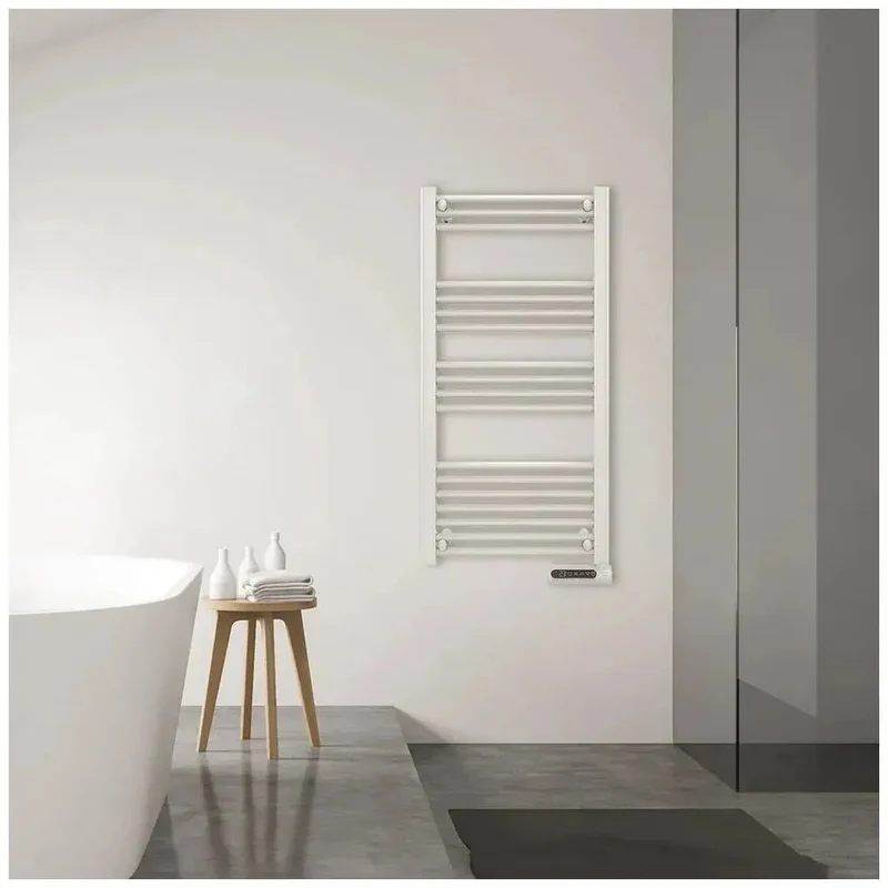 Toallero Eléctrico Inteligente 750W con Pantalla LED y Seguridad IP24 de Cecotec