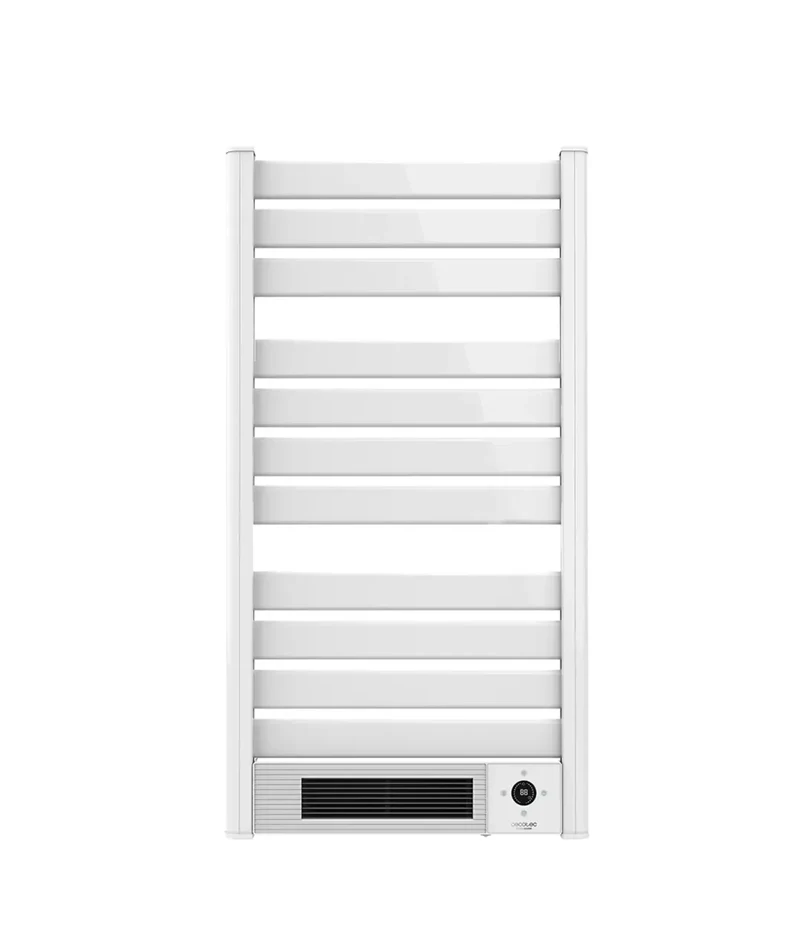 Toallero Eléctrico 2000W con Calefactor Cerámico, LED y Mando a Distancia de Cecotec