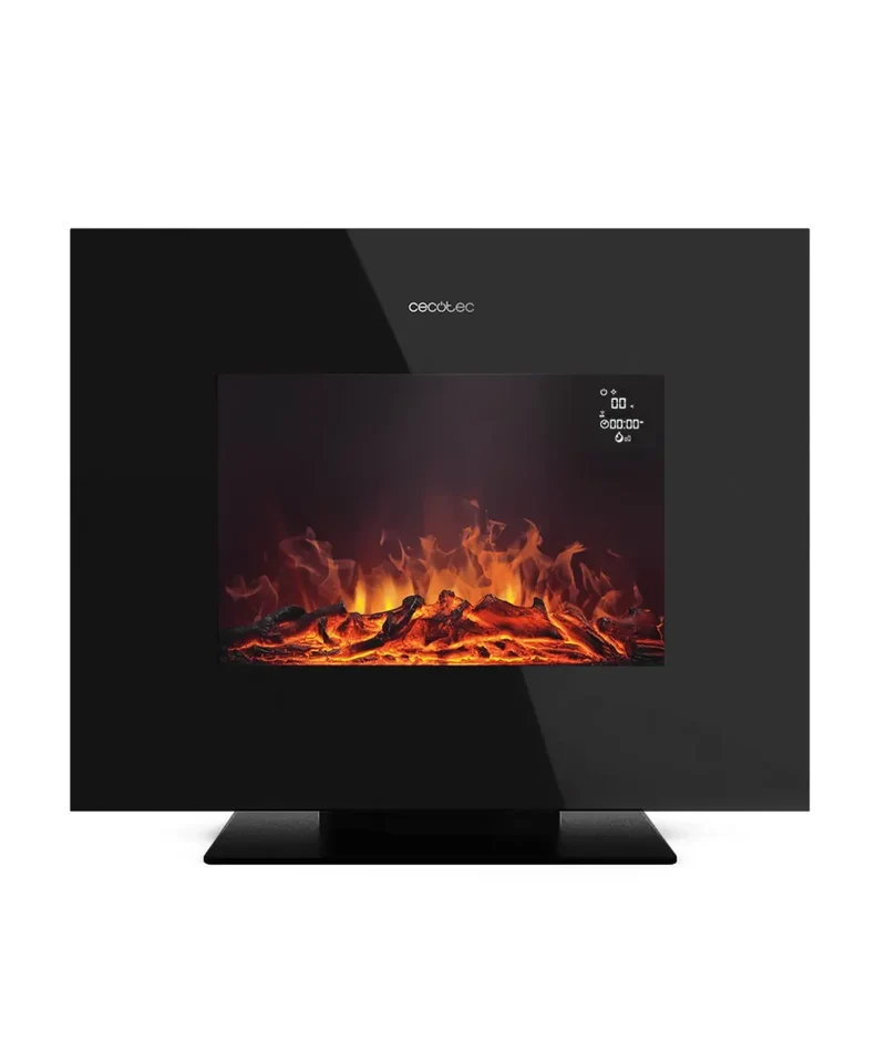 Chimenea Decorativa Cecotec ReadyWarm 2700 Design Flames Black – 26 pulgadas