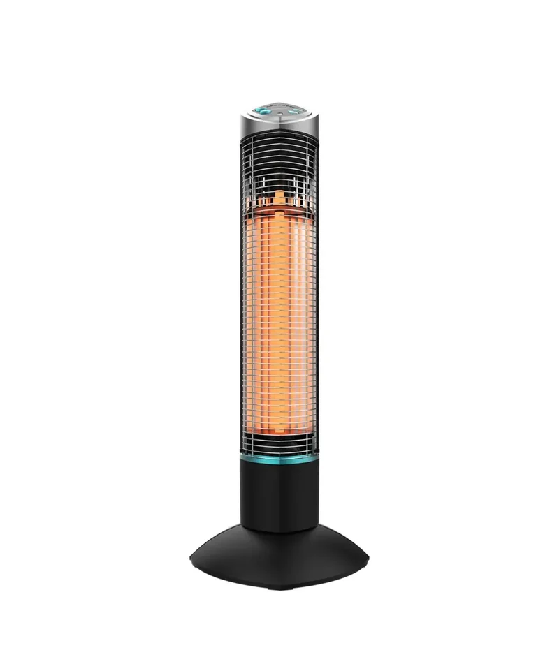 Calefactor Exterior Halógeno 1000W con Oscilación y Mando a Distancia de Cecotec