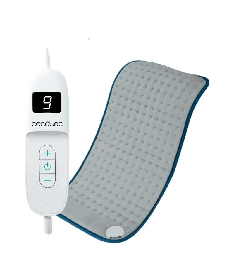 Almohadilla Eléctrica HeatConfort 6000: Calidez y Seguridad para Cuello y Lumbar de Cecotec