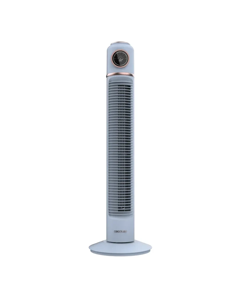 Ventilador de Torre Retro Smart Blue: Potencia, Estilo y Comodidad de Cecotec