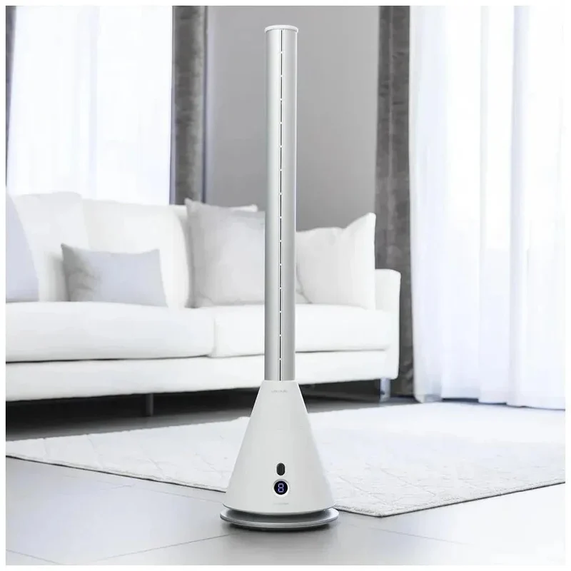 Ventilador de Torre Bladeless 38 pulgadas Blanco: Elegancia, Silencio y Eficiencia de Cecotec