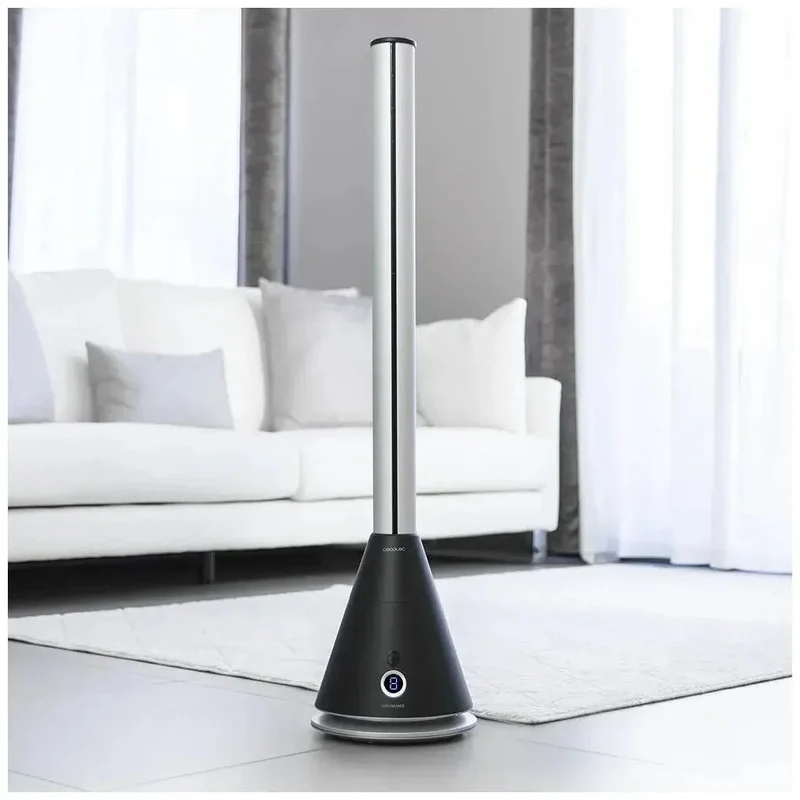 Ventilador Torre Sin Aspas EnergySilence 9800: Innovación y Eficiencia en Negro de Cecotec